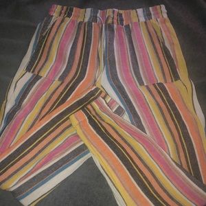 Striped pants